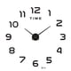 thumbnail image 3 of Reloj de pared con espejo negro Digital sin marco Injueey HA082527-02, 3 of 6