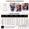 thumbnail image 2 of Plus Size Tops for Women Casual 3/4 Sleeve Blouses Loose Fit Pleated Tie-Dye Blue Shirt, 2 of 8