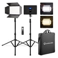 thumbnail image 1 of Kit de iluminación LUME CUBE Studio Panel de 2 puntos con 70 soportes, 1 of 9