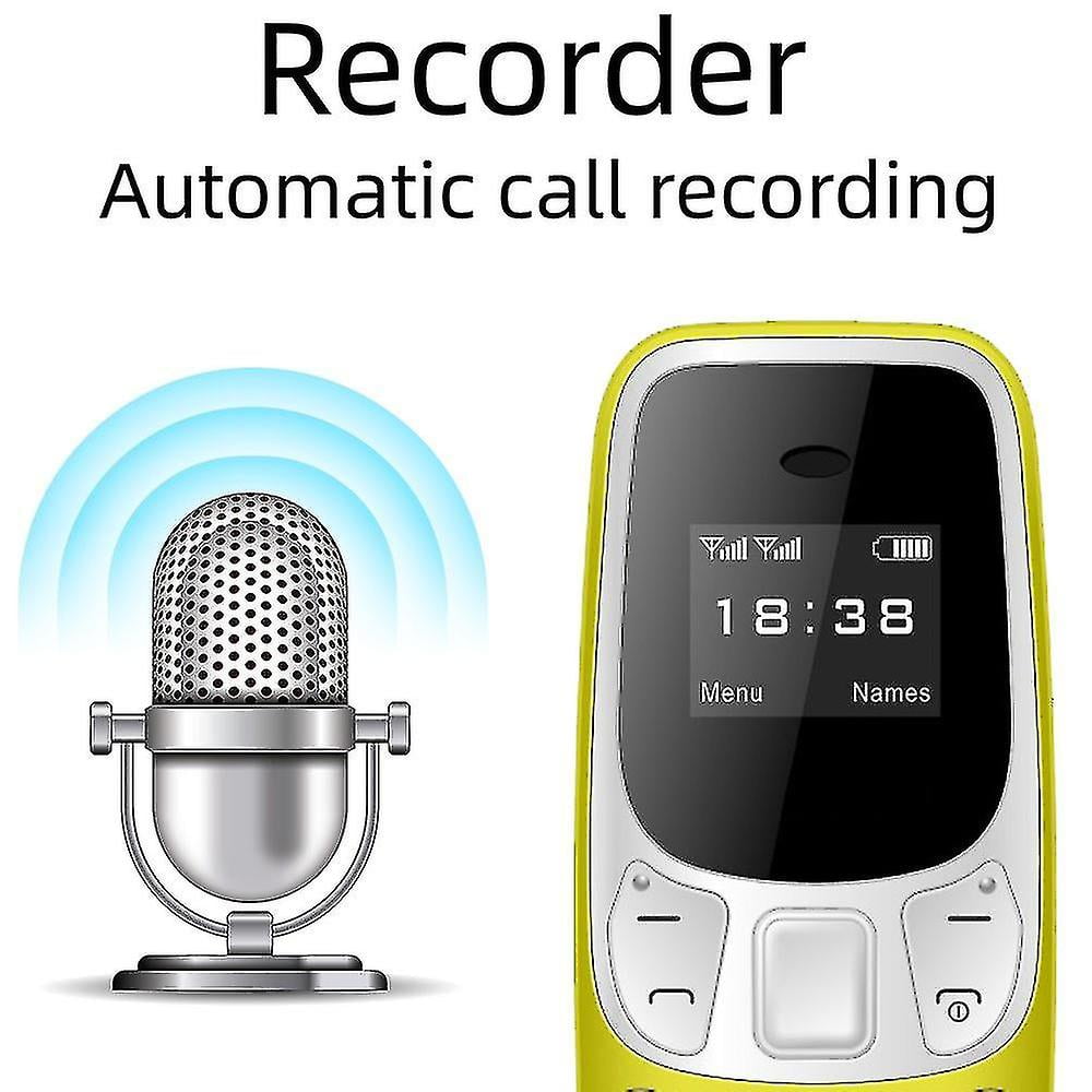 Servo Bm10 Mini Mobile Phone 2 Sim Card Bluetooth Earphone Voice Changer Dialer Low Radiation Sound Recording Small Cellphone[advanced Quality!50%off]