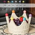 thumbnail image 2 of fheaev Shape Ceramic Fruit - Fruit Home Snack Restaurant Tabletop Decoration Holiday Gift, 2 of 2