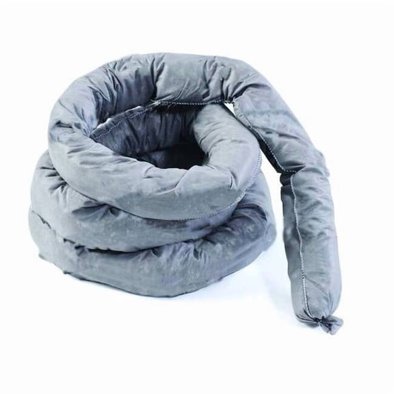 Condor Absorbent Sock,Gray,10 gal.,PK2 35ZR47