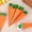 Orange, variant on QuanTara Carrot Paper Box Easter Party Supplies, 50-Pack 8.27x1.57in Foldable Treat Bags for Candy Eggs, Children's Gifts, Table Decorations & Party Favors
