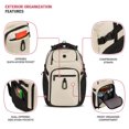 thumbnail image 3 of Mochila Para Portátil Swissgear Endure Vintage Caqui 18 X13 X8, 3 of 7