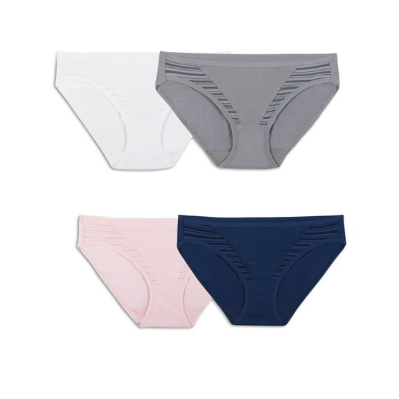 Fruit of the Loom Women's Coolblend Underwear, 4-Pack