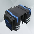 thumbnail image 4 of SHISUYAN Multi-functional Bag Mountain Bike Waterproof Cycling Rear Seat Bag Trunk Shoulder Handbag Pannier (Blue), 4 of 8