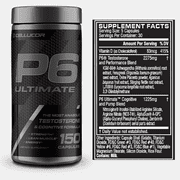 Cellucor P6 Ultimate Enhanced Male Support, for Muscle Growth & Strength, 150 Capsules