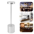 thumbnail image 4 of LED Desk Lamp, Electroplating Wire Drawing Eye Caring Decorative 3 Levels Table Lamp  For Study Black,Silver,Rose Gold, 4 of 8