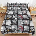 thumbnail image 1 of The Nightmare Before Christmas Durable Thread Count Secure Zipper Ultra Comfort Texture Duvet Cover Sets Bedding Solution, 1 of 5