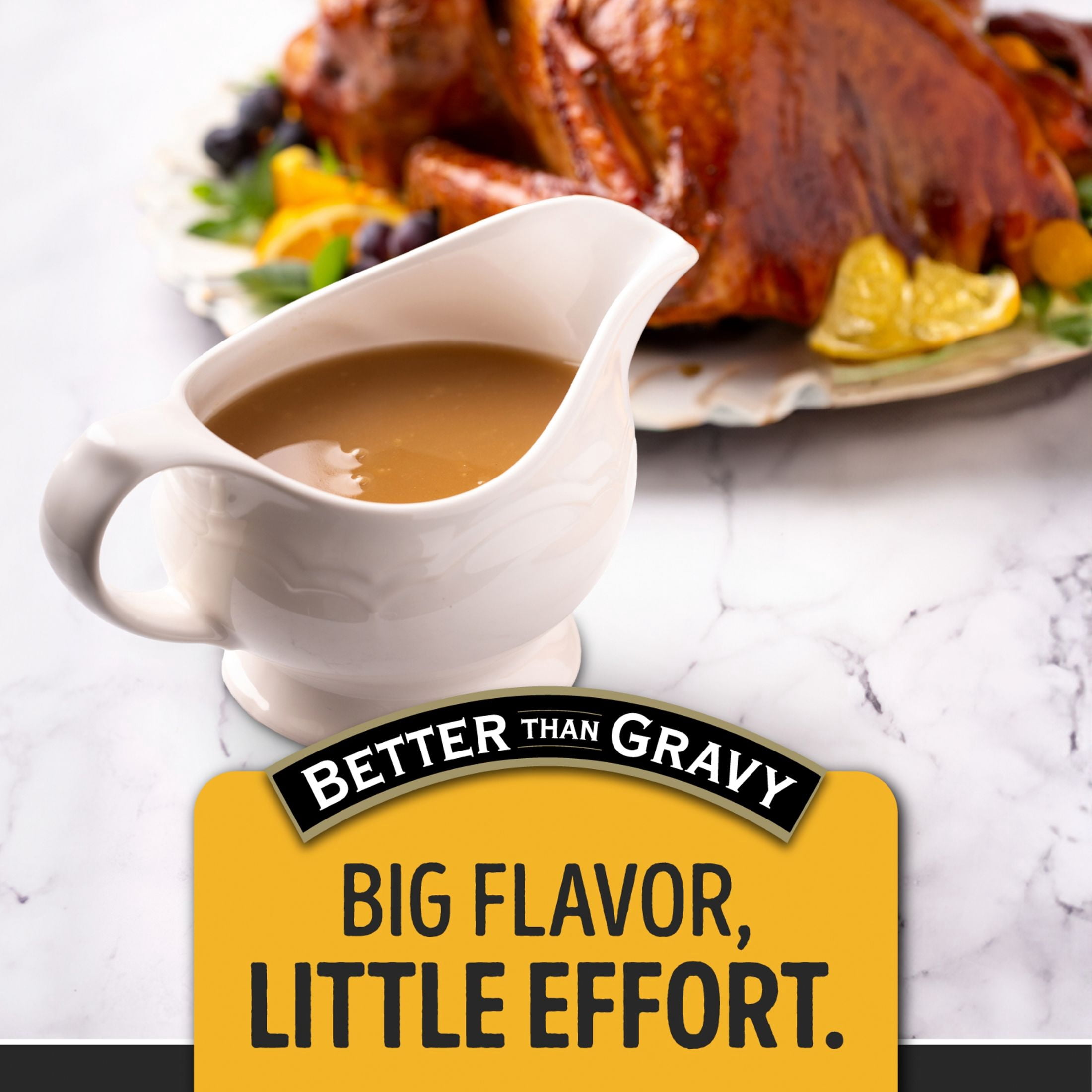 (3 pack) Better Than Gravy, Premium Roasted Turkey Gravy, Shelf-Stable, 12 oz Jar