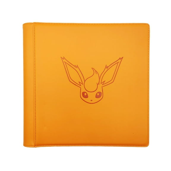 Pokemon Official Flareon 480 Slots Card Binder Eevee Advanced Theme US OEM