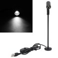 thumbnail image 1 of Pyhodi Standing Cabinet Spotlight, Aluminium 360 Rotatable LED Jewelry Display Spotlight,  Adjustable Standing USB Powered, for Arts Painting  Plants Jewelry Cabinet, 1 of 7
