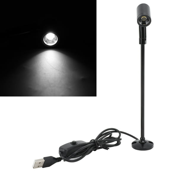 Standing Cabinet Spotlight 5V Minimalist Indoor LED Spotlight Jewelry Display Spotlight Standing For Cafes, Galleries