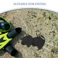 thumbnail image 3 of LOLIPPYY 1Pair Comfortable Silicone Swim Hand Paddles Black for Swimming Efficiency and Snorkeling Training, 3 of 8