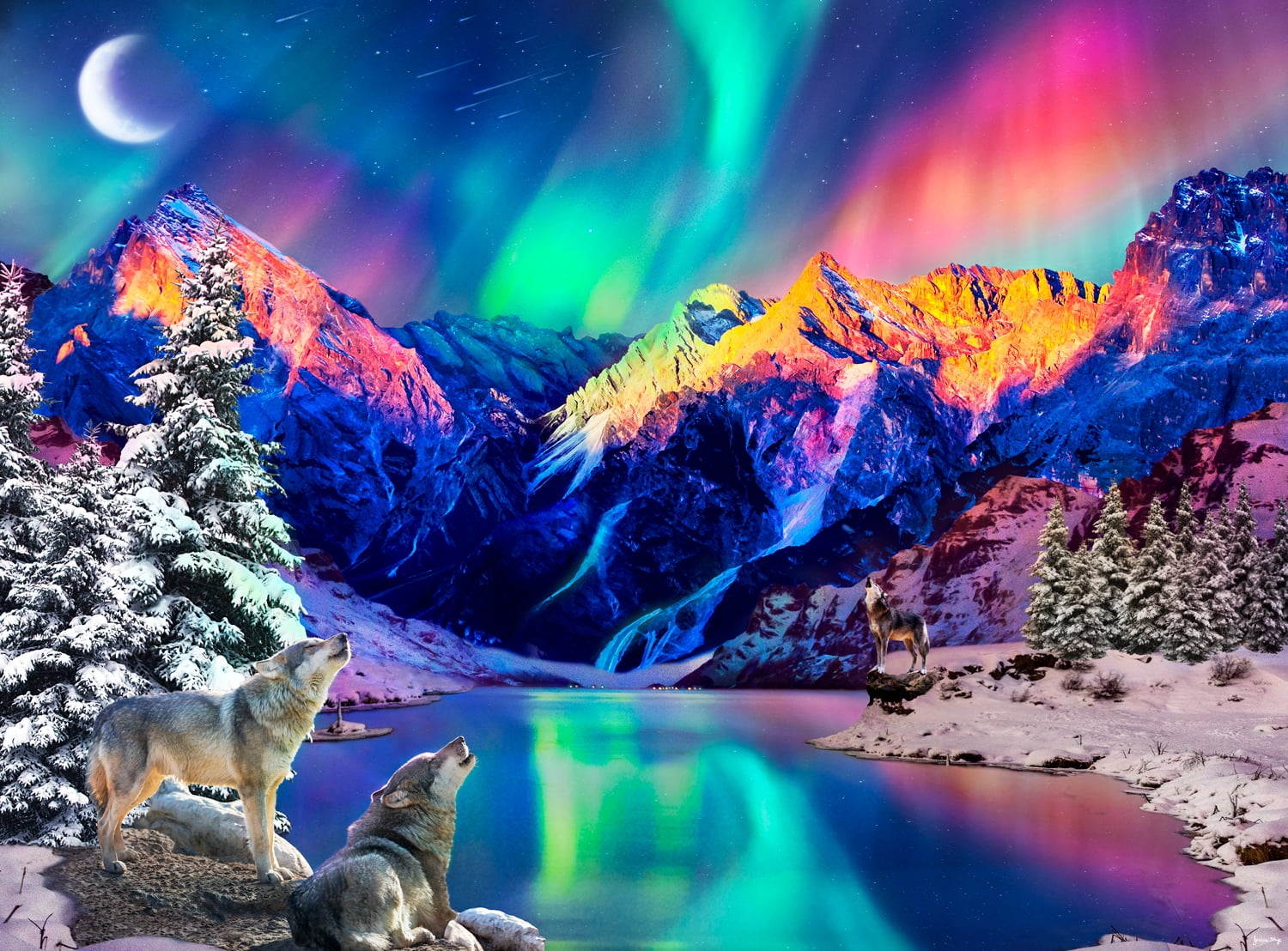 Buffalo Games Photography Call of the Wild 1000 Piece Jigsaw Puzzle