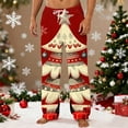 thumbnail image 2 of successthop Christmas Flannel Pajama Pants Men Tree Elastic Drawstring Trousers with Pocket Cozy Sleep Bottoms, 2 of 4
