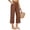 Coffee -BY29, variant on Capris for Women with Pockets Women's Cotton Linen Drawstring Pants Dressy Casual Spring Summer Ladies Capri 2026 Khaki S