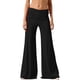 thumbnail image 1 of TaTaai Women's Spring Summer Solid Color Foldable Yoga Pants High Waist Wide Leg Loose Casual Pants Breathable Comfortable Trousers for Daily Sports Gift, 1 of 5