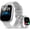 Grey, variant on Smart Watch Fits for Android and IPhone, Smartwatch for Women Men with Alexa Built-in, 1.83" HD Touchscreen Fitness Tracker 120 plus Sports Mode, Smart Watch with Bluetooth Call, IP68, for Gift Pink