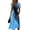 #94Blue, variant on Women's Cocktail Dresses Trendy Formal Wedding Guest Modest Church Vintage Tea Party Midi Evening V Neck Shirts Sundress Dark Blue L