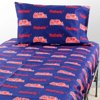 Ole Miss Rebels 100% Cotton Sheet Set King