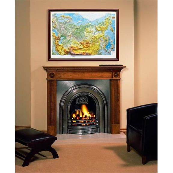 TestPlay Raised Relief Base Map Russia & Surrounding Countries