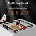 thumbnail image 1 of Algol/aser L/aser Engraving Cutting Machine Leather Acrylic Mark DIY KIT 40*40CM Mini Table Woodworking Tools CNC Engraver Printer, 1 of 5