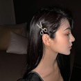 thumbnail image 5 of Pinzas para el pelo, accesorios compatibles con mujeres y niñas, grandes baretas y clips para el pelo compatibles con chicas, mujeres, gruesas, finas, estrás Afortunado Sencillez, 5 of 5