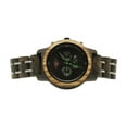 thumbnail image 4 of Angie Wood Creations Dark Sandalwood and Stainless Steel Women’s Watch, 4 of 7