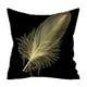 thumbnail image 2 of Ropa de cama, cubrecamas, cubrecamas y conjuntos, regalos para mujeres, funda de almohada Holland Velvet con estampado dorado, funda de cojín para la cama, funda de almohada para la oficina, funda de, 2 of 6