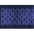 thumbnail image 1 of Ahgly Company Indoor Rectangle Abstract Blue Modern Area Rugs, 6' x 9', 1 of 4