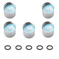 thumbnail image 1 of 5 Pcs Sink Faucet Aerator,Net Mouth, Bubbler, Faucet Filter Mouth, Faucet Accessories, 4-6-8l Constant Flow Water-saving Device Faucet Aerators ,Easy to Install, 1 of 7