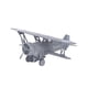 thumbnail image 5 of III Fighter mm10195-16 Decoración del hogar Juguete hecho a mano Decoración de mesa Modelo de avión para gris, 5 of 9