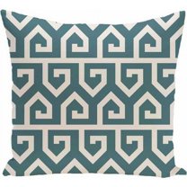 Simply Daisy Geometric Print Decorative Pillow, 16" x 16"
