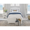 thumbnail image 3 of AFI Warren Solid Wood Twin Bed w/ Footboard & 2 Drawers in White, 3 of 13