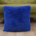 thumbnail image 4 of Short Plush Pillow Cover Sofa Cushion Solid Color Home Pillow Cover Bedside Backrest, 4 of 9