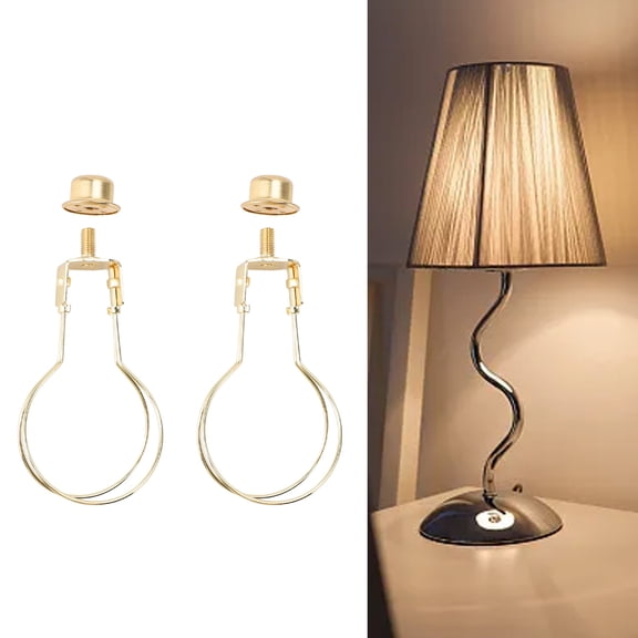 Adaptador De Clip De Bulbo De Alambre De Metal, Clip A Prueba De óxido En Soporte De Pantalla De Lámpara Para Lámparas De Mesa Lámparas De Pared Con Tapa Final