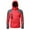 Watermelon Red, variant on Lilgiuy Unisex Casual Patchwork Hooded Zipper Hiking Ski Winter Pocket Jacket Coats for Leggings Jeans or Pants
