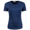thumbnail image 1 of Tee Jays- Camiseta de manga corta para mujer (Azul índigo), 1 of 1