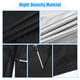 thumbnail image 3 of Cubierta para coche Jeep Impermeable Unique Bargains Negro Azul 440x190x150cm, 3 of 9