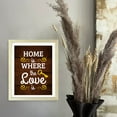 thumbnail image 2 of Designs ByLITA Home Is Where The Love Is, 11 x 14 Black Wall Print (Framed) | Family Home Décor, 2 of 7