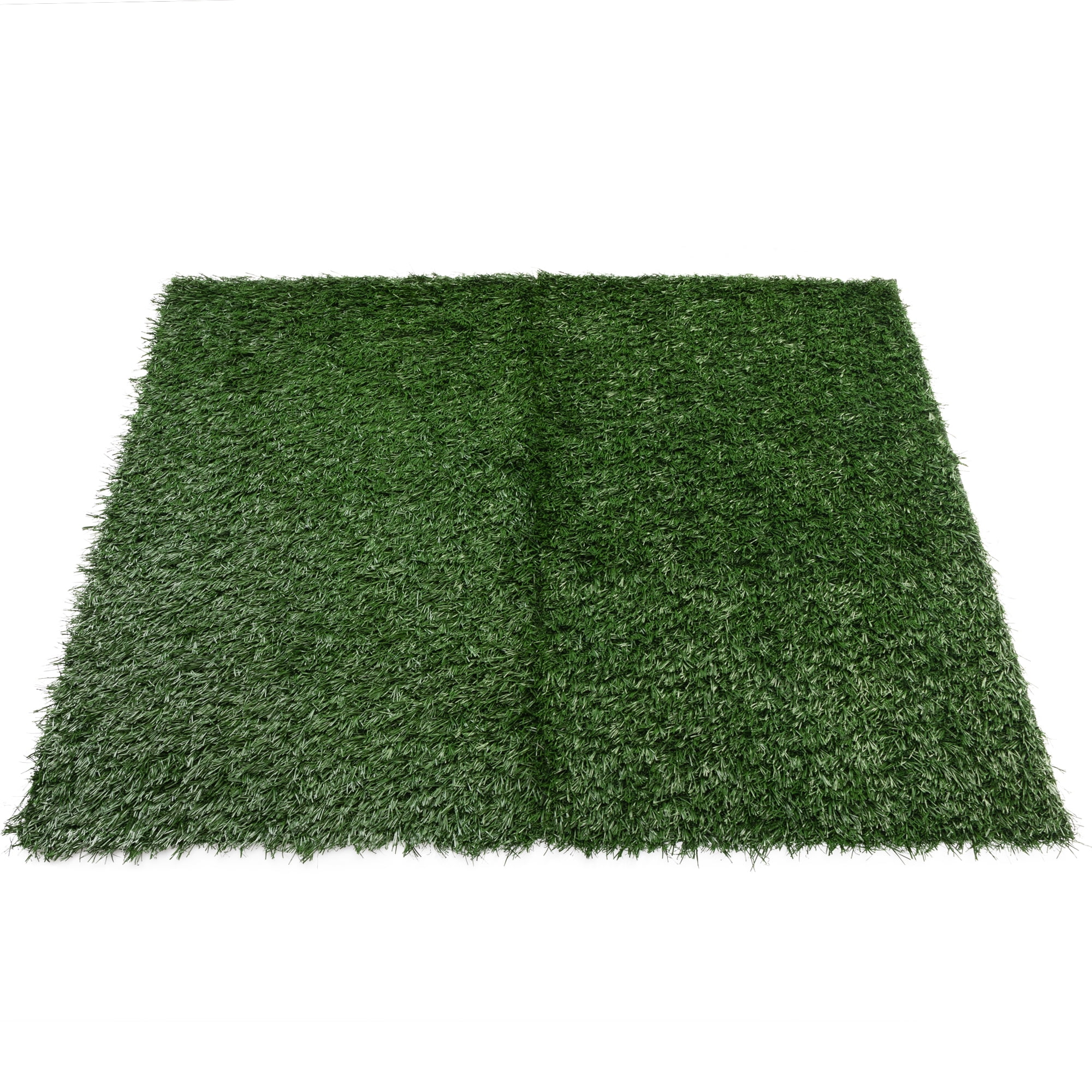 Pefilos 28" Dog Grass Puppy Pee Pad Reusable 3-Layer Training Potty Pad, 2 Piece Pack, Small Pet Toilet for Dog Housebreaking Supplies, Green Pefilos 28" Dog Grass Puppy Pee Pad Reusable 3-Layer Training Potty Pad, 2 Piece Pack, Small Pet Toilet for Dog Housebreaking Supplies, Green