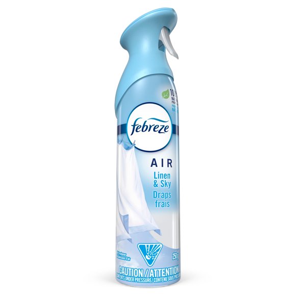 Febreze Air Freshener Spray, Odor-Fighting Room Spray, Linen & Sky Scent