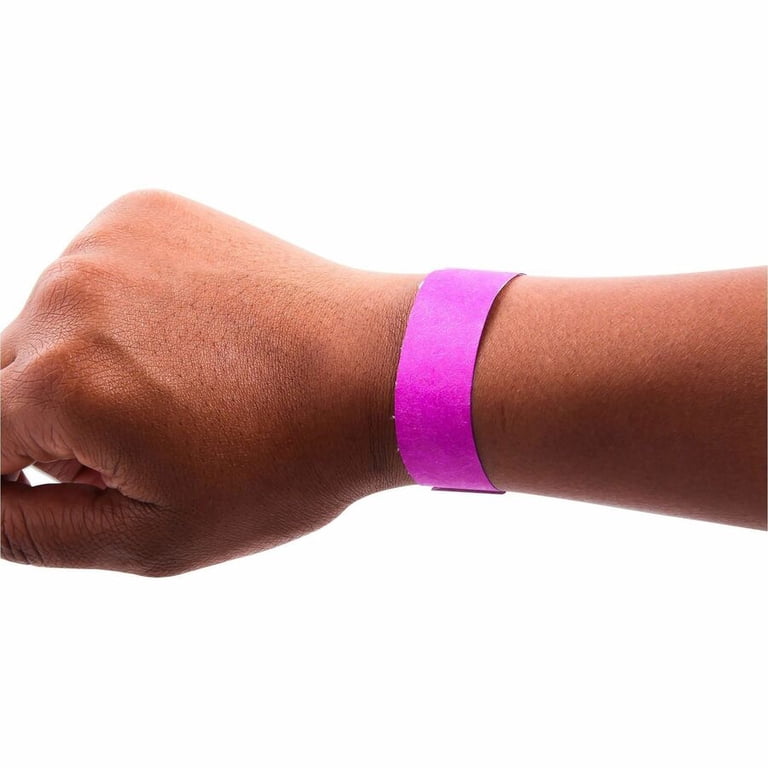 SICURIX Sequentially Numbered Security Wristbands, 3/4