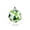 A, variant on St. Patrick's Day Green Ball Ornaments for Holiday Party Christmas Decorations Xmas Tree Hanging Ornaments