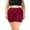 Wine, variant on Running Shorts for Women High Waisted Booty Workout Biker Shorts Plus Size Fashion Yoga Shorts