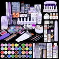 thumbnail image 1 of Kit de uñas acrílicas SAVILAND Professional con taladro de uñas y lámpara, 1 of 7