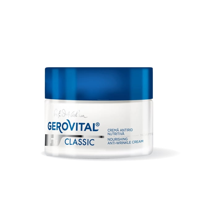 Crema facial antiarrugas Gerovital Classic 50 ml