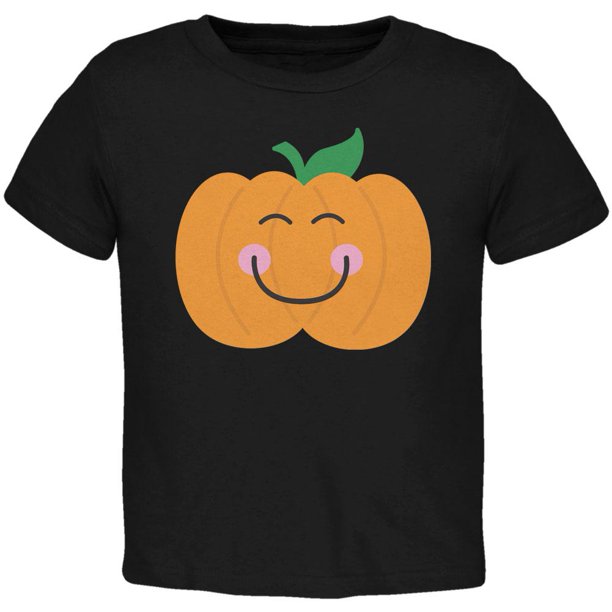 Old Glory Halloween Little Pumpkin Black Toddler TShirt 3T