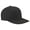 Black, variant on Yupoong Flexfit Wooly Sewn Eyelets Baseball Cap, Style 6297F